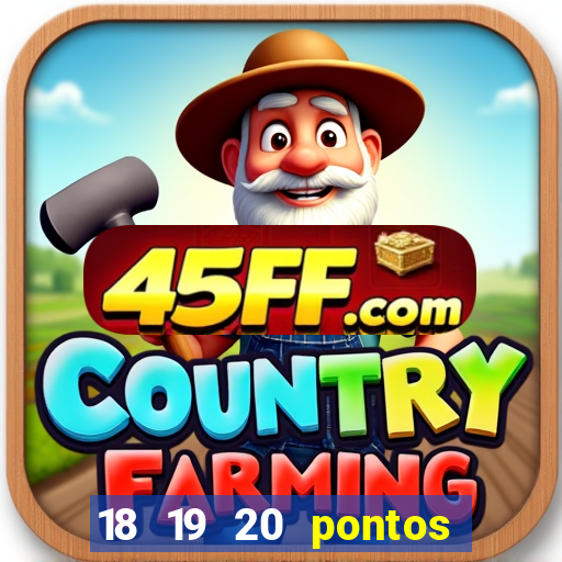 18 19 20 pontos todo concurso com jogos de 50 dezenas